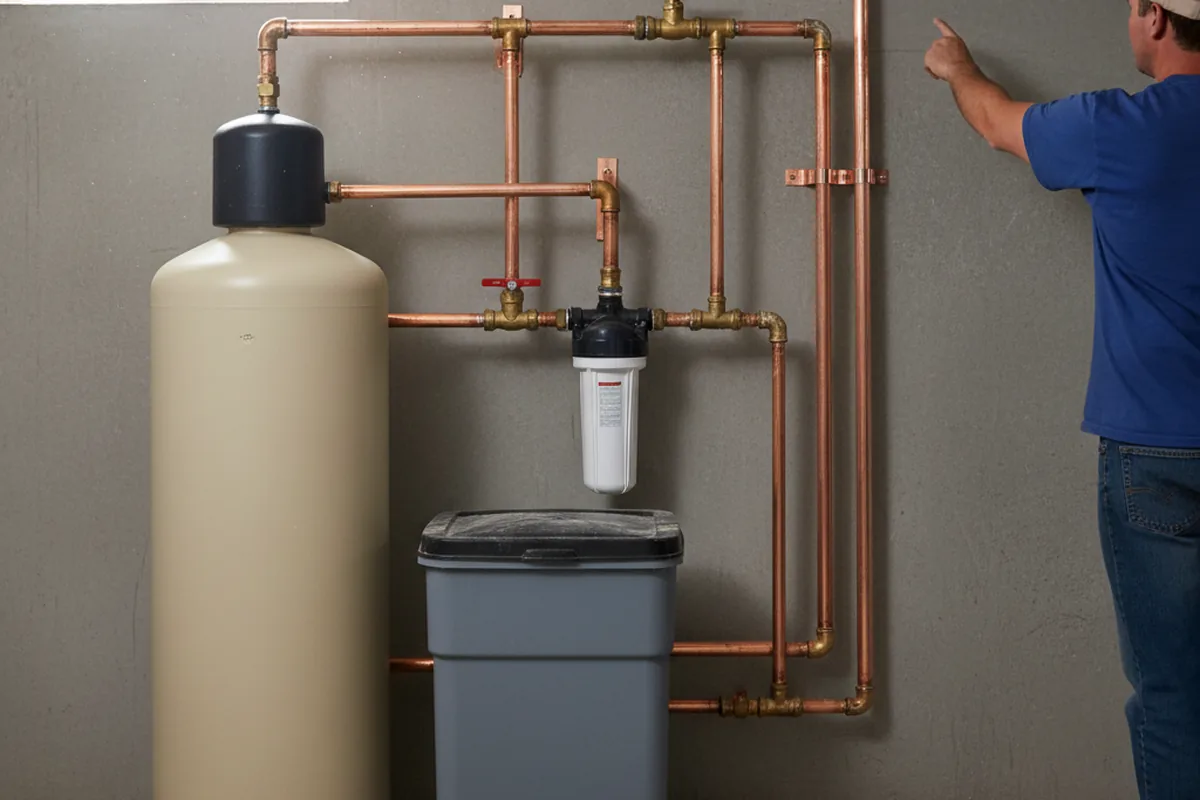Whole-house water treatment system installed in Laurys Station